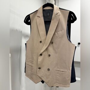 Eleventy Double-Breasted Vest waist coat